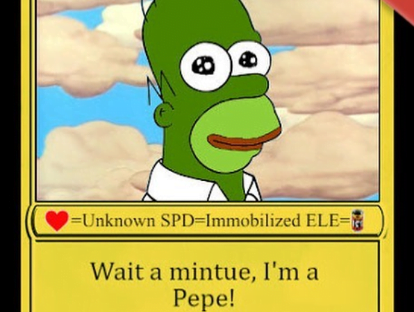 Harvinainen ‘Homer Simpson Pepe’ NFT myyty 312 000 dollarilla