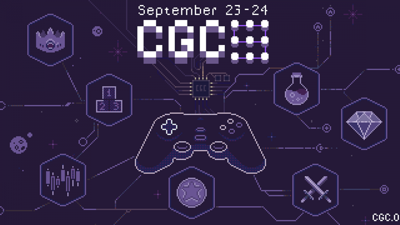Tiedote: CGC – Yhdeksäs lohkoketjupelikonferenssi käydään syyskuun 23-24. päivinä