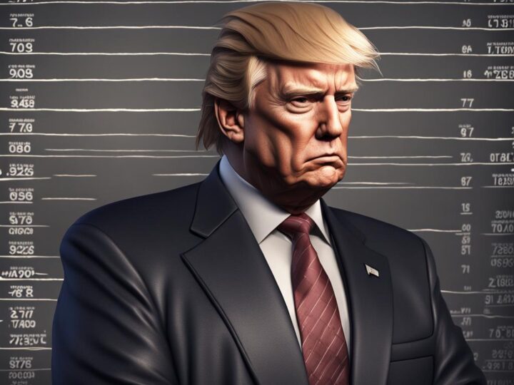 Donald Trump esittelee uuden ”Mugshot Edition” NFT-kokoelman