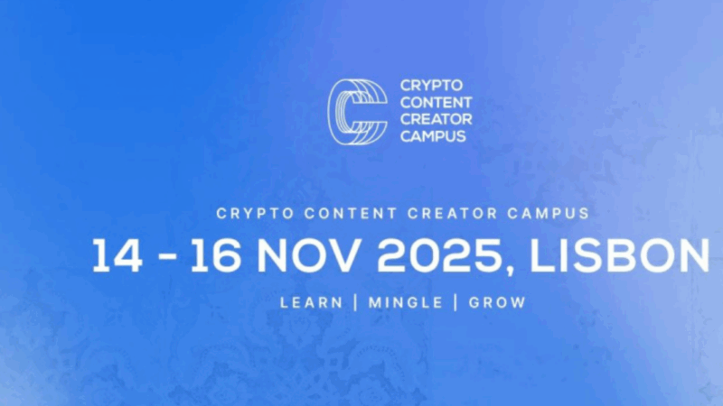 Dubaista Balille: Crypto Content Creator Campus suuntaa Lissaboniin marraskuussa 2025