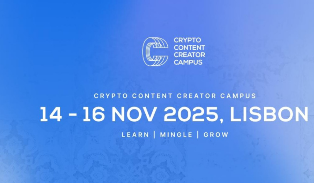 Dubaista Balille: Crypto Content Creator Campus suuntaa Lissaboniin marraskuussa 2025