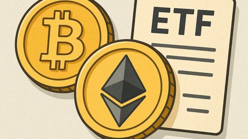 Syyskuun lopulla jyrkkä käänne Bitcoin- ja Ethereum-ETF-rahastojen rahavirroissa