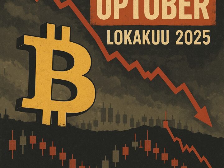 Bitcoin päätti lokakuun miinukselle ensimmäistä kertaa sitten 2018