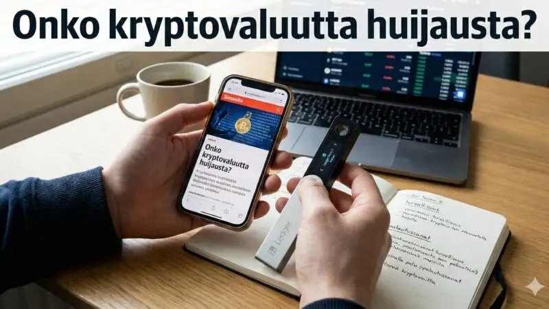Onko kryptovaluutta huijausta?