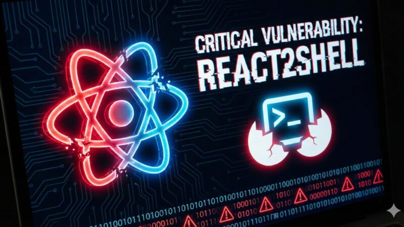 Kriittinen ”React2Shell”-haavoittuvuus uhkaa tuhansia sivustoja