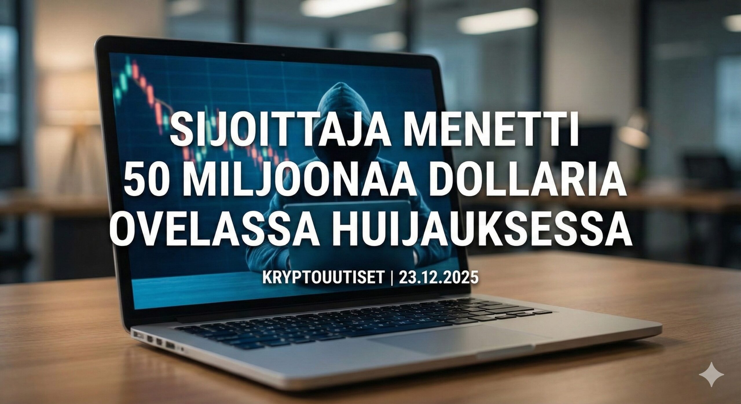 Yksittäinen sijoittaja menetti 50 miljoonaa dollaria ovelassa huijauksessa
