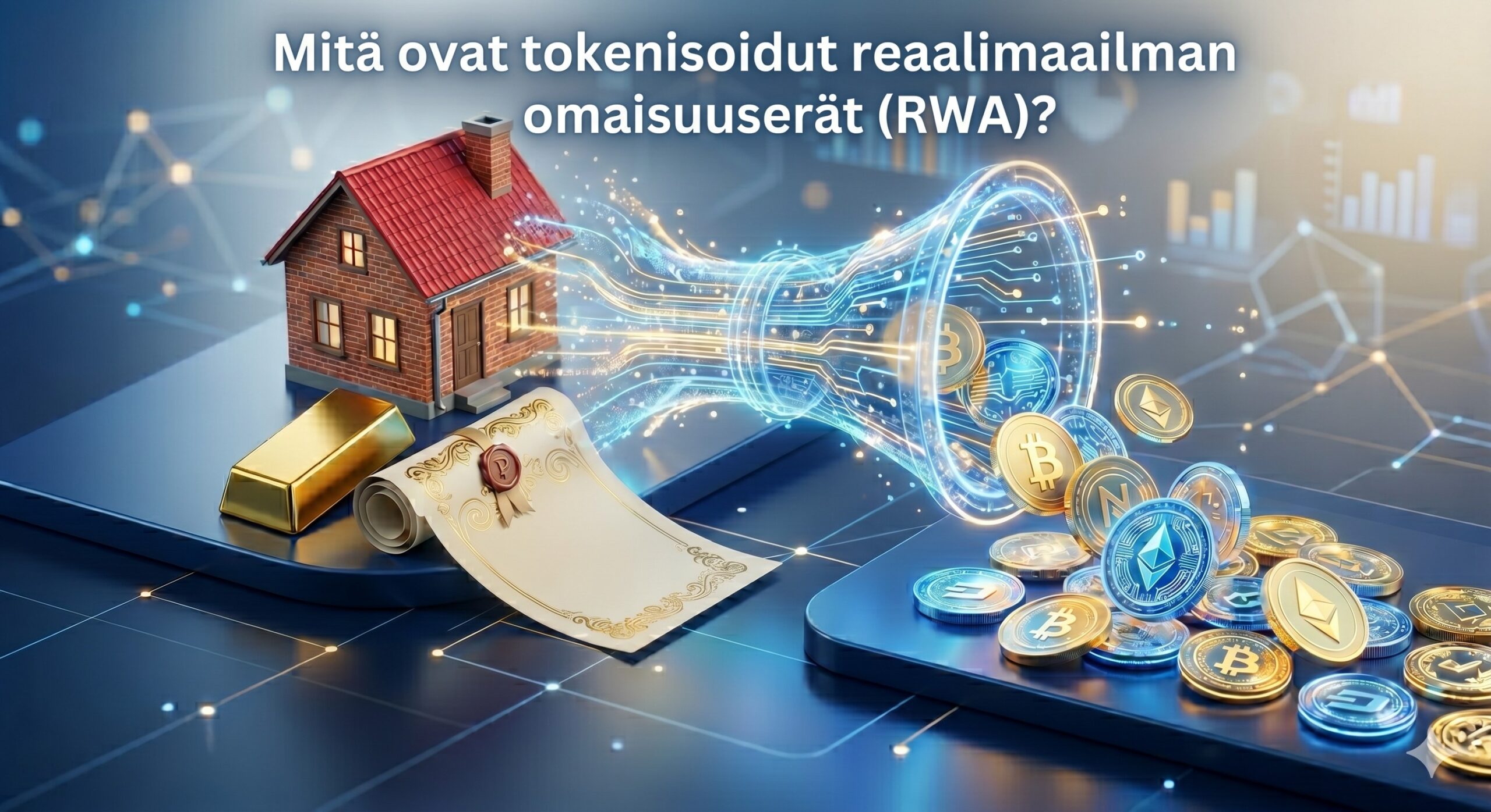 Mitä ovat tokenisoidut reaalimaailman omaisuuserät (RWA)?