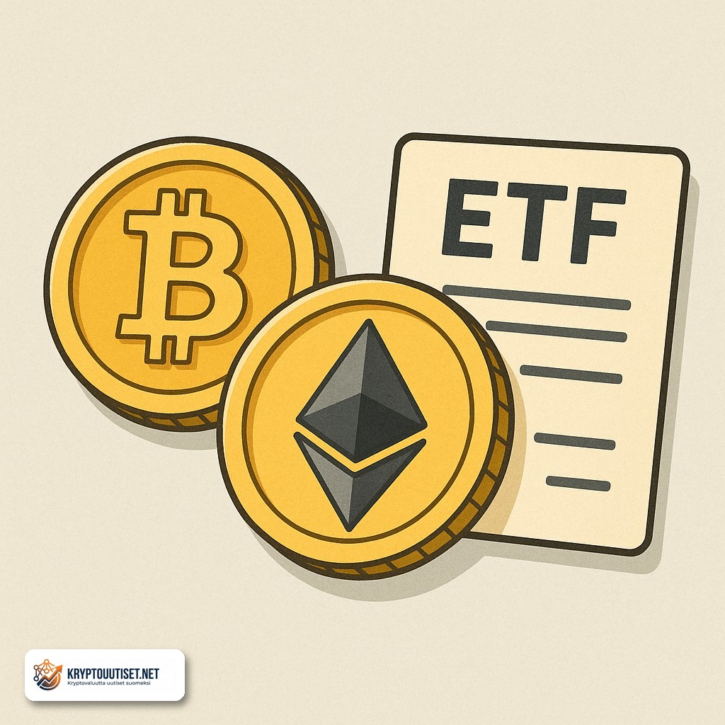 Syyskuun lopulla jyrkkä käänne Bitcoin- ja Ethereum-ETF-rahastojen rahavirroissa