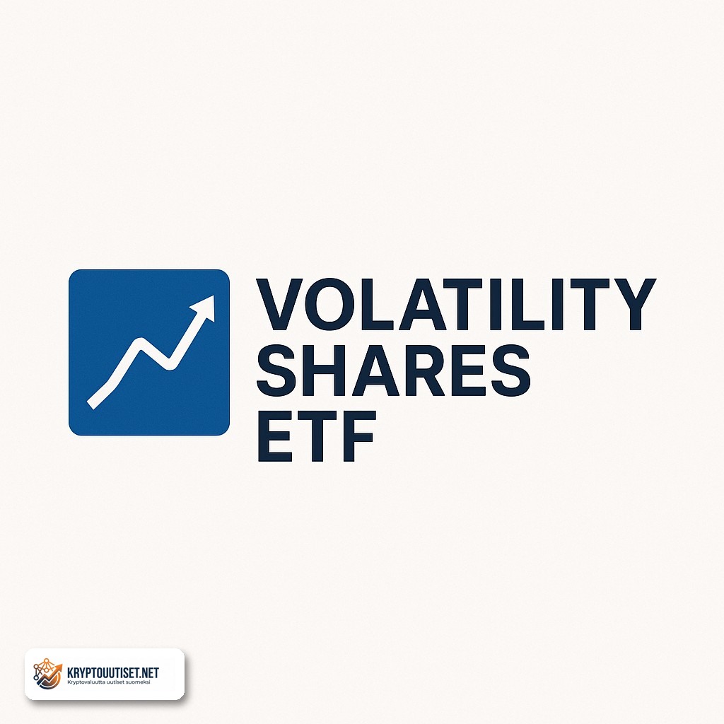 Volatility Shares hakee 5x-vipu-ETF:iä Bitcoinille, Ethereumille ja XRP:lle