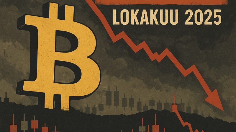 Bitcoin päätti lokakuun miinukselle ensimmäistä kertaa sitten 2018