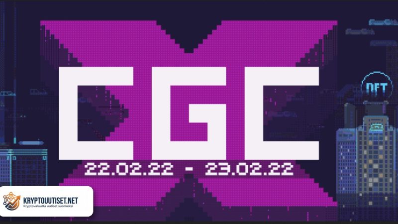 CGC X – GameFi- ja Metaverse-konferenssin päätapahtuma avautuu 28.4
